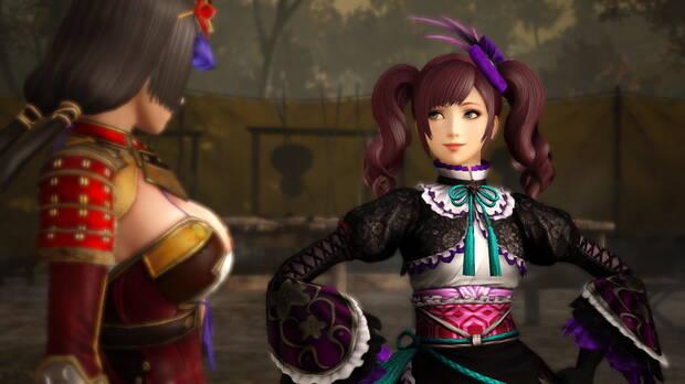 Los dise�os de personajes son los mismos que los de Samurai Warriors 4.