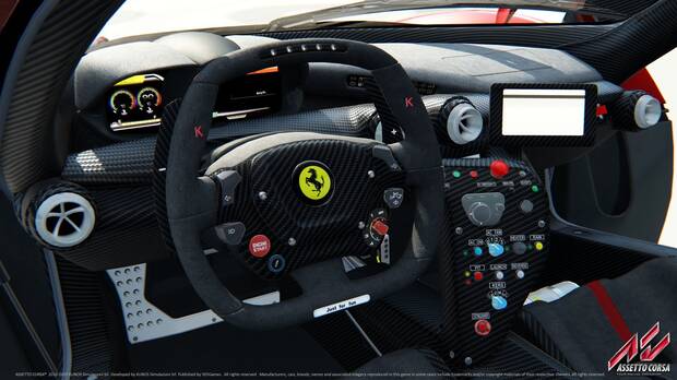 El interior de todos los coches está recreado con todo lujo de detalles.