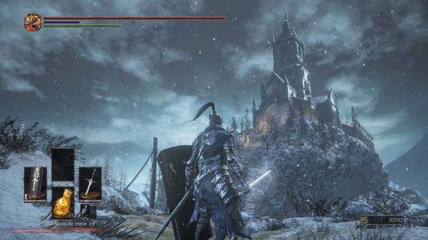 A nivel visual el juego sigue dejándonos imágenes de una belleza inigualable. ¿Qué esconderá ese edificio que se ve al fondo?