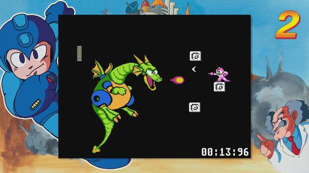 El modo desafío incluye pruebas en niveles de los juegos y contra jefes finales.