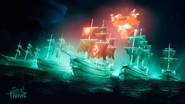 Los mares de Sea of Thieves reciben a los barcos fantasma con su nueva actualizacin Imagen 2