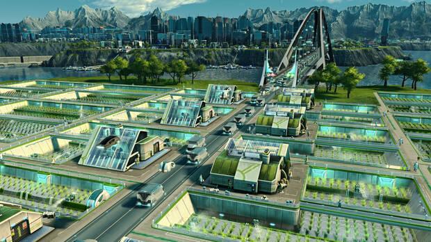 Las construcciones intentan ser realistas pero con ese carácter futurista. El desarrollo estético del juego ha sido exhaustivo hasta encontrar el aspecto más adecuado a cada edificio.