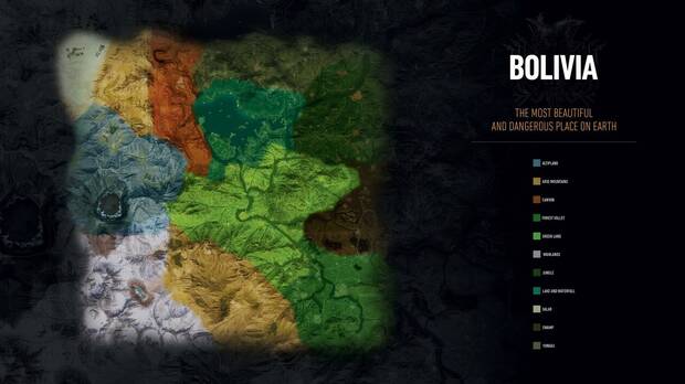 Ubisoft muestra el mapa de Ghost Recon Wildlands Imagen 3