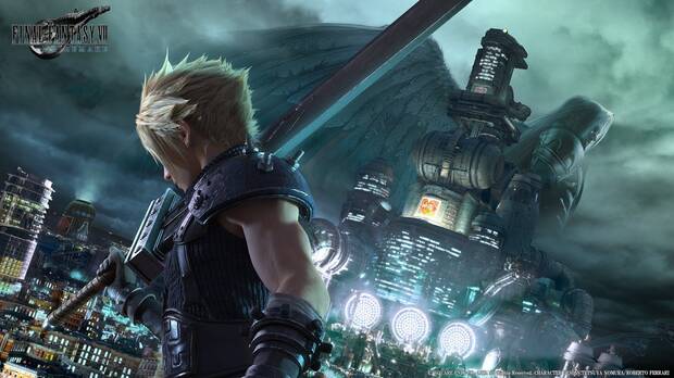 Final Fantasy VII Remake se muestra en un nuevo render promocional Imagen 2