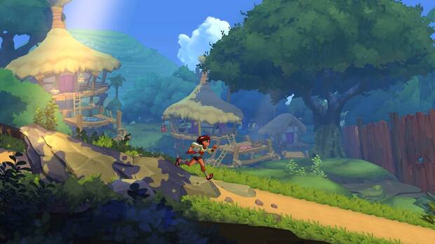 Toma elementos de 'metroidvania' y añade combates de rol y acción.