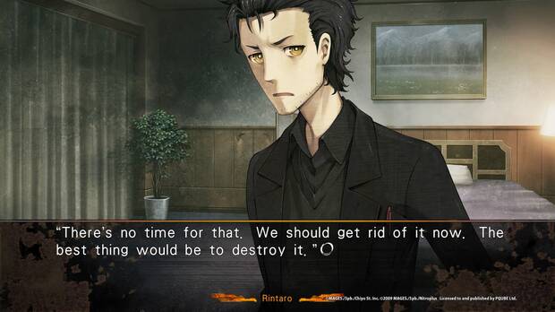 Ahora Rintaro est� muy lejos de ser el exc�ntrico Kyouma Hououin que conocimos en el primer juego.