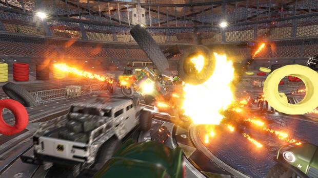 En el modo Arena hemos encontrado los momentos m�s divertidos de 'FlatOut 4: Total Insanity'.