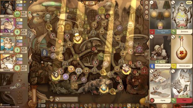 La ambientaci�n victoriana y fant�stica, as� como el tablero y las cartas, marcar�n el n�cleo jugable y est�tico del juego.
