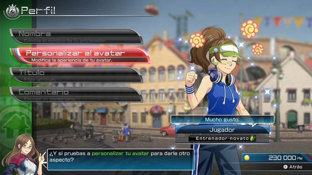 Podremos personalizar el avatar de nuestro entrenador con multitud de accesorios, aunque no resulta un gran incentivo para seguir jugando, ya que obtendremos lo que queremos muy pronto y nos sobrará el dinero. También se pueden conseguir con un amiibo.