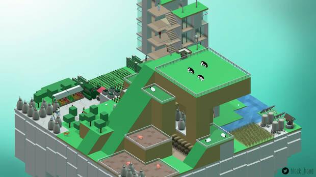 El juego de construccin ecologista Block'hood se lanzar el 11 de mayo Imagen 2