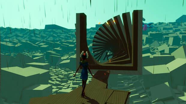 El mundo surrealista de Bound es lo m�s espectacular de la aventura.