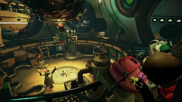 ‘Teletransportándonos’ a las mentes de otros personajes evitamos marearnos con la realidad virtual.