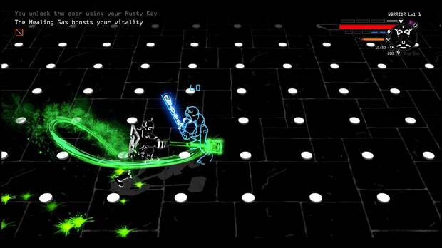 Se inspira en gr�ficos ASCII, pero llevado a las 3D.