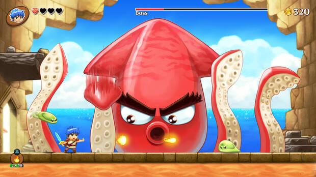 Os mostramos la demo de Monster Boy and the Cursed Kingdom Imagen 2