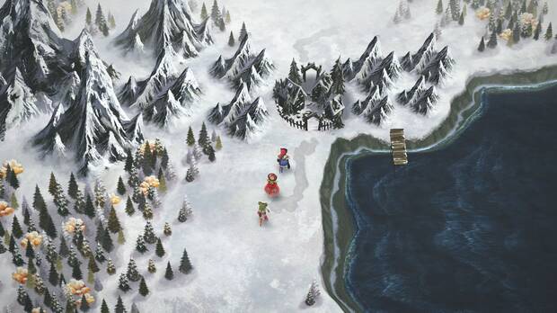 Como buen juego de rol japon�s no faltar� un mapamundi en el que recorrer el mundo, incluso m�s adelante en la aventura con alg�n veh�culo.