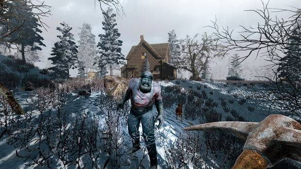 T�cnicamente, �7 Days to Die� es un juego feo, lleno de errores, modelados anodinos y texturas muy pobres.