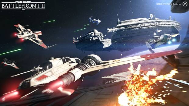 Star Wars Battlefront II presenta el modo Starfighter Assault Imagen 2