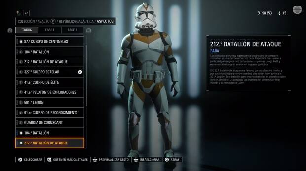 Gracias al relanzamiento tenemos todos los skins, incluyendo raros, legendarios y �picos, as� como multitud de emotes o l�neas de di�logo especiales.
