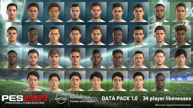 El Data Pack 1.0 para Pro Evolution Soccer 2017 ya está disponible Imagen 2