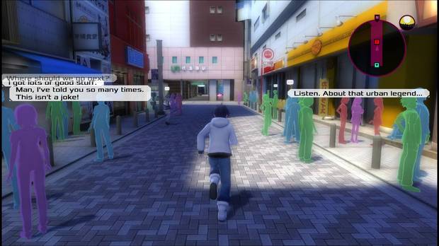 Akihabara, una zona comercial de Tokio conocida por sus tiendas de tecnología, videojuegos y entretenimiento. Las aventuras de esta saga transcurren en sus calles.