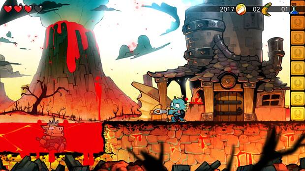 As se ha creado Wonder Boy: The Dragon's Trap Imagen 2