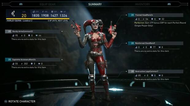 Así funciona el sistema de armaduras y progreso de personajes de Injustice 2 Imagen 3