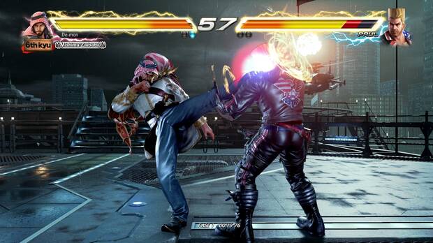 Katsuhiro Harada (Tekken) animó a Yoshinori Ono (Street Fighter) a incluir un luchador de Oriente Medio en Street Fighter. Tekken 7 tiene a Shaheen y SFV a Rashid.
