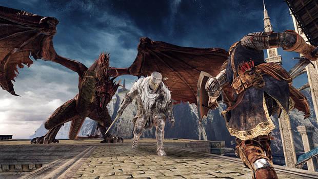 ¿Qué hace ese dragón ahí? ¿¡Y ese Caballero de Heide!?