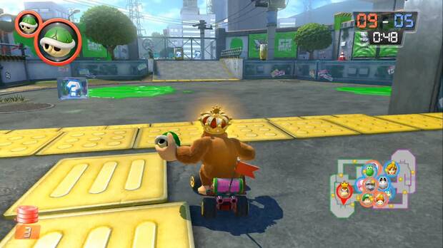Switch se adapta perfectamente a las opciones jugables de Mario Kart 8 Deluxe.