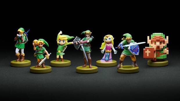 Se muestran en detalle los nuevos amiibo del 30 aniversario de Zelda Imagen 5