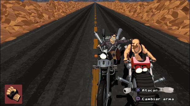 Estos momentos de acción directa a los 'Road Rash' son una rareza en una aventura gráfica como esta.