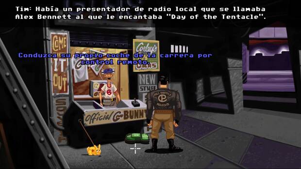 En los comentarios de los desarrolladores (perfectamente subtítulados en español) se cuentan anécdotas curiosísimas sobre la creación del juego.