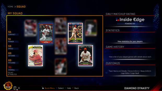 El modo Diamond Dynasty llega más completo que nunca.