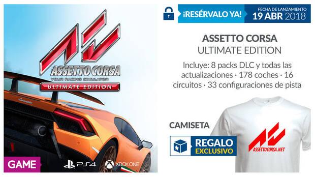 GAME detalla su incentivo por reserva para Assetto Corsa Ultimate Edition Imagen 2