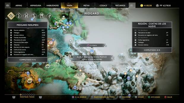God of War, Favores, Enanos, Alma de segunda mano