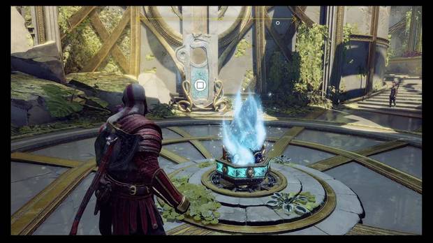 God of War - La luz de Alfheim - Activa el cristal para leer runas
