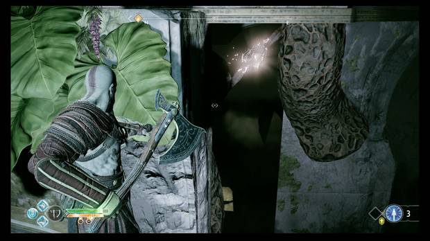 God of War - La luz de Alfheim - Puedes romper las dos vainas desde aquí