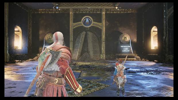 God of War - La luz de Alfheim - Dispara al cristal