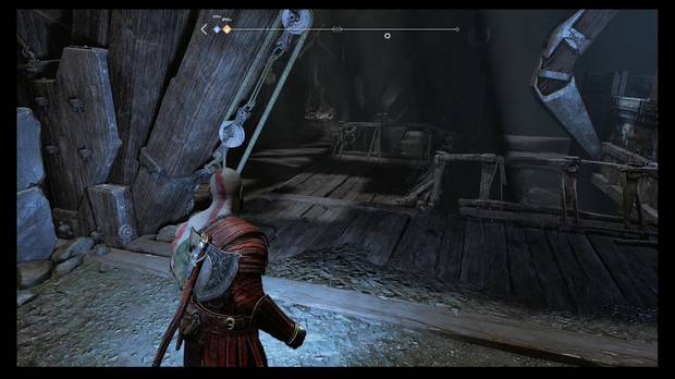 God of War - Dentro de la montaña - Otro cofre escondido