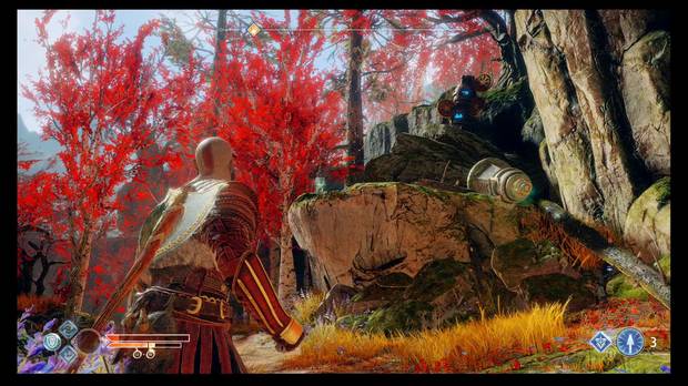 God of War - Un nuevo destino - Un cuervo y unas palas con sellos