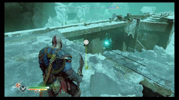 God of War - La enfermedad - Podrás coger el vierno de Hel desde aquí