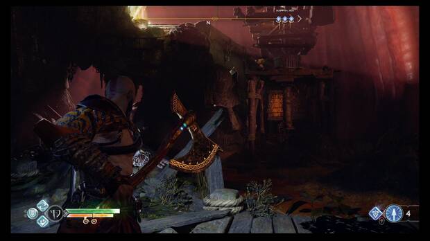God of War - Jotunheim al alcance - Activa ese mecanismo