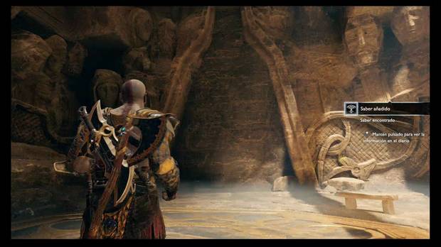 God of War - Las cenizas de madre- Este muro tiene runas