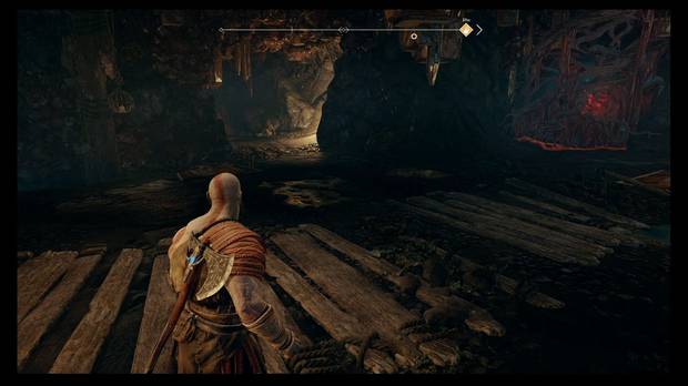 God of War - La senda a la montaña - Ve por ese hueco