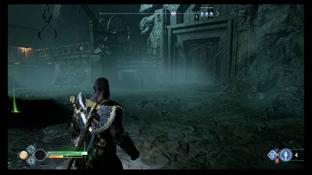 Cámara 5 Midgard God of War - La entrada de la cámara