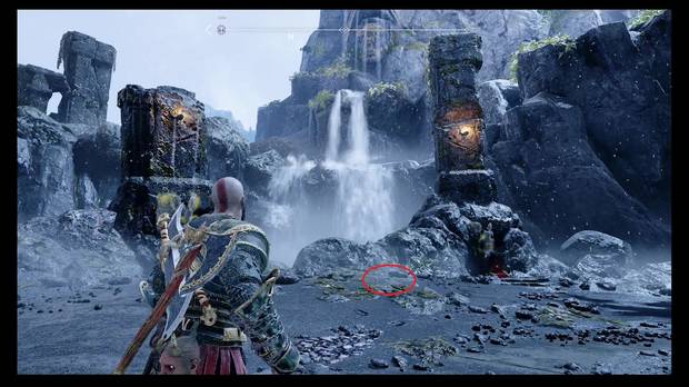God of War, Mapa del Tesoro - El último sitio en el que mirarían