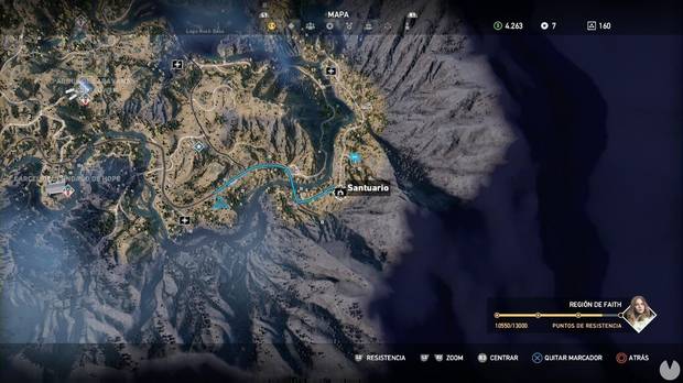 Far Cry 5, Región de Faith, Santuarios