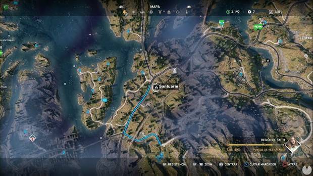 Far Cry 5, Región de Faith, Santuarios