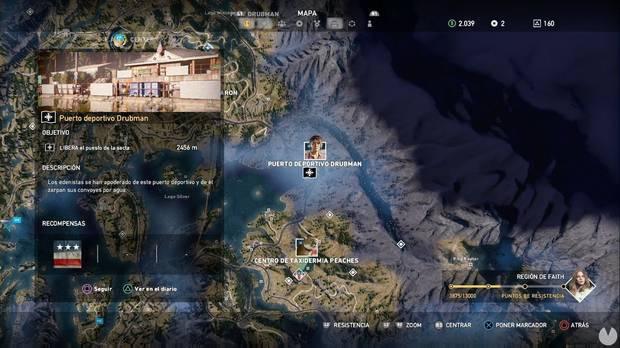Far Cry 5, Puestos de la secta, Región de Faith, Puerto deportivo Drubman