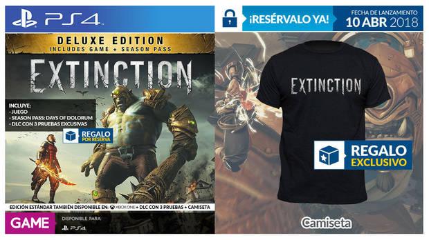 GAME anuncia incentivos y edición exclusiva para Extinction en PS4 y One Imagen 2